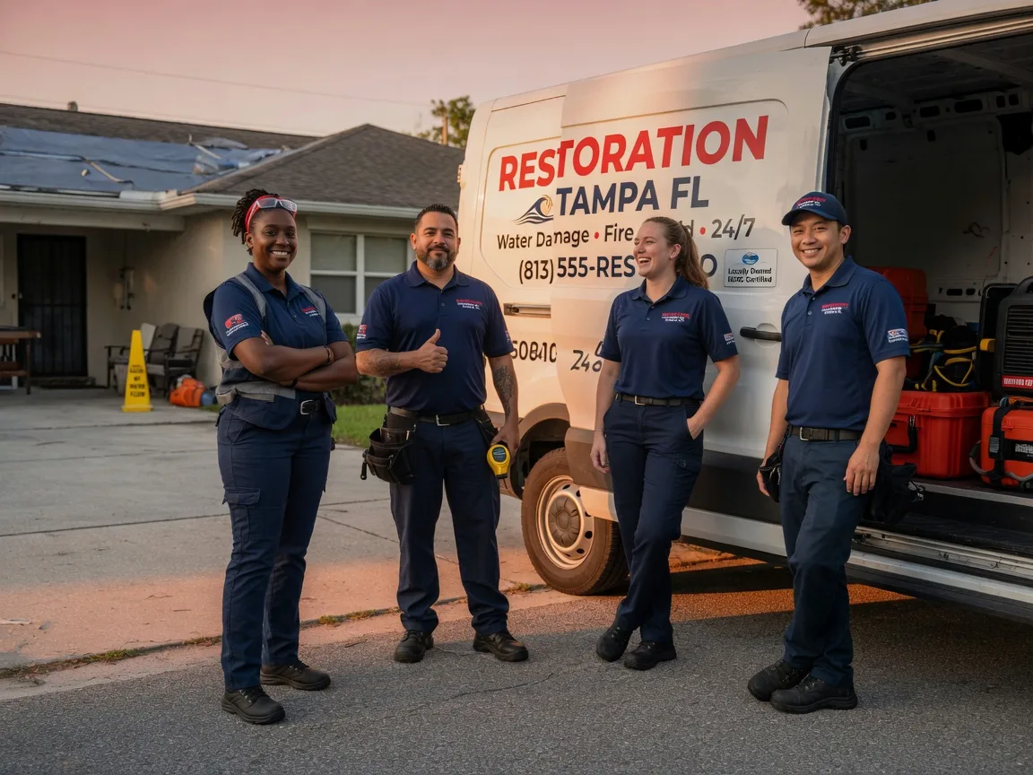 Water Damage Restoration company in Iota, LA